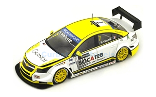 Modelauto 1:43 | Spark S2458 | Chevrolet RML Cruze TC1 | Campos Racing 2014 #7 - H.Valente