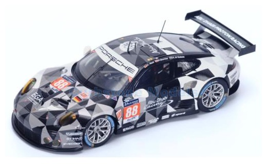 Modelauto 1:43 | Spark S4673 | Porsche 911 RSR | Abu Dhabi-Proton Racing 2015 #88 - K.Al Qubaisi - K.Bachler - C.Ried