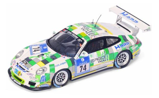 Modelauto 1:43 | Spark SG197 | Porsche 911 GT3 Cup 997 | Getspeed Performance 2015 #74 - C.Echevararria - U.Berg - M.Maurice - 