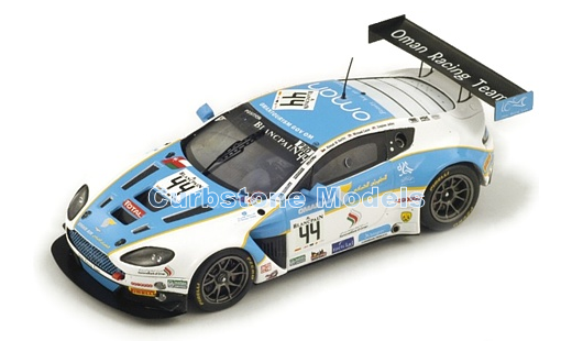 Modelauto 1:43 | Spark SB094 | Aston Martin V12 Vantage GT3 | Oman Racing Team 2014 #44 - M.Caine - S.Jelly - A.Al Harthy