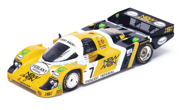 Modelauto 1:18 | Spark 18LM84 | Porsche 956 | New-Man Joest Racing 1984 #7 - K.Ludwig - H.Pescarolo - S.Johansson