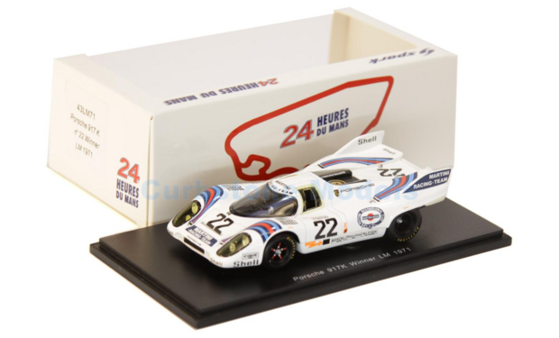 Modelauto 1:43 | Spark 43LM71 | Porsche 917K 1971 #22 - G.van Lennep - H.Marko