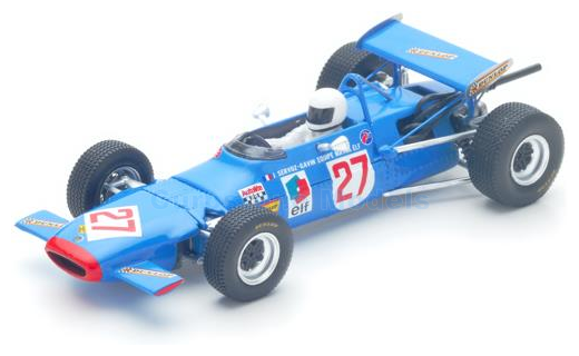 Modelauto 1:43 | Spark S4291 | Matra MS7 1969 #27 - J.Servoz-Gavin