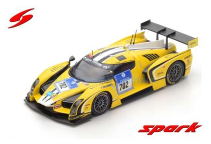 Modelauto 1:43 | Spark SG242 | Glickenhaus SCG003C | Scuderia Cameron GlickenhausRacing 2016 #702 - J.Westphal - T.Mutsch - F.L