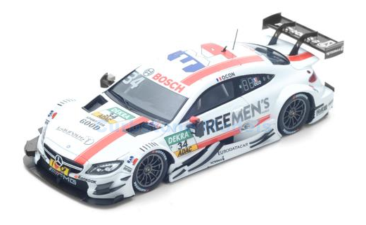 Modelauto 1:43 | Spark SG287 | Mercedes Benz AMG C63 | ART 2016 #34 - E.Ocon