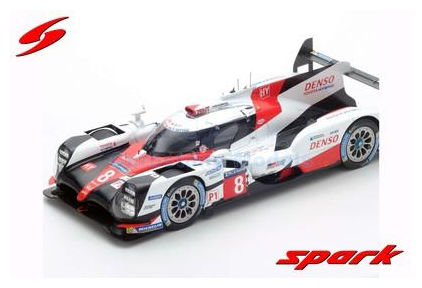 Modelauto 1:18 | Spark 18S335 | Toyota Gazoo Racing TS050 Hybrid 2017 #7 - S.Buemi - A.Davidson - K.Nakajima