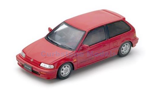 Modelauto 1:43 | Spark S5451 | Honda Civic EF3 Si Rood | Red 1987