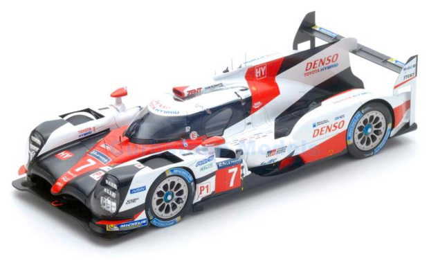 Modelauto 1:18 | Spark 18S321 | Toyota Gazoo Racing TS050 Hybrid 2017 #7 - S.Sarrazin - M.Conway - K.Kobayashi