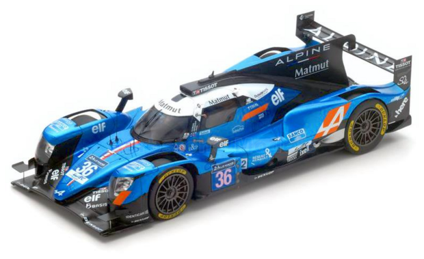 Modelauto 1:18 | Spark 18S325 | Signatech Alpine Matmut A470 Gibson 2017 #36 - R.Dumas - M.Rao - G.Menezes