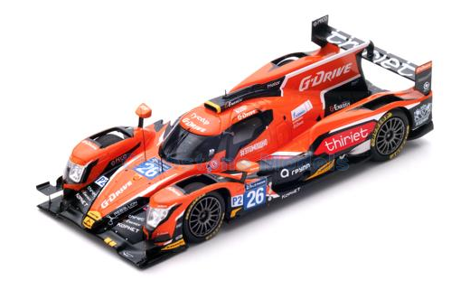 Modelauto 1:43 | Spark S5813 | Oreca 07 Gibson | G- Drive Racing 2017 #26 - P.Thiriet - A.Lynn - R.Rusinov