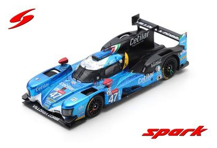 Modelauto 1:43 | Spark S7027 | Dallara P217 Gibson LMP-2 | Cetilar Villorba Corso 2018 #47 - F.Nasr - R.Lacorte - G.Sernagiotto