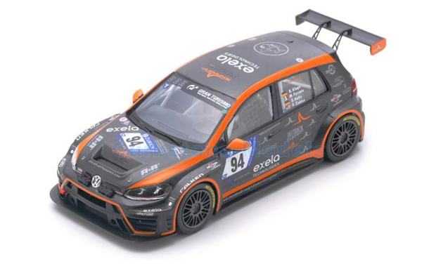 Modelauto 1:43 | Spark SG418 | Volkswagen Golf 7 TCR | MSC Sinzig 2018 #94 - K.Kluge - M.Ferraro - S.Kuhs - A.Gabler