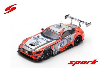 Modelauto 1:43 | Spark SG419 | Mercedes AMG MANN FILTER AMG GT3 2018 #47 - R.van der Zande - D.Baumann - D.Juncadella - E.Morta