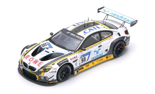 Modelauto 1:43 | Spark SG420 | BMW M8 GT3 | Rowe Racing 2018 #98 - N.Catsburg - R.Westbrook - T.Blomqvist - J.Edwards