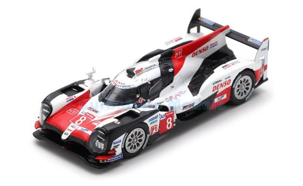 Modelauto 1:87 | Spark 87LM18 | Toyota Gazoo Racing TS050 Hybrid 2018 #8 - S.Buemi - F.Alonso - K.Nakajima