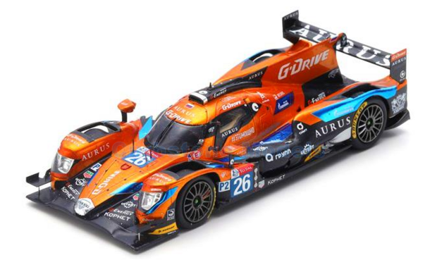 Modelauto 1:43 | Spark S7912 | Oreca Aurus 01 Gibson LMP2 | G-Drive Racing 2019 #26 - J.van Uitert - J.Vergne - R.Rusinov