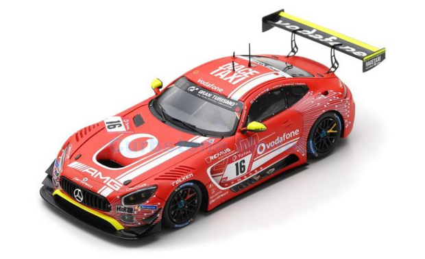 Modelauto 1:43 | Spark SG547 | Mercedes Benz AMG GT3 SP9 | GetSpeed Performance 2019 #16 - R.van der Zande - J.Seyffarth - K.He