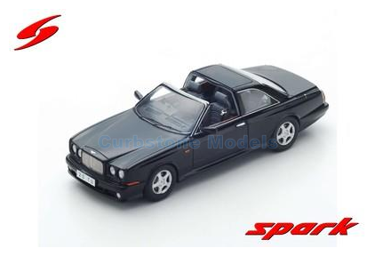 Modelauto 1:43 | Spark S4893 | Bentley Continental SC Zwart 1999