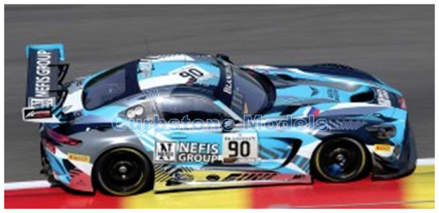 Modelauto 1:43 | Spark SB261 | Mercedes Benz AMG GT3 | Akka ASP 2019 #90 - F.Fraga - N.Bastian - T.Boguslavskiy