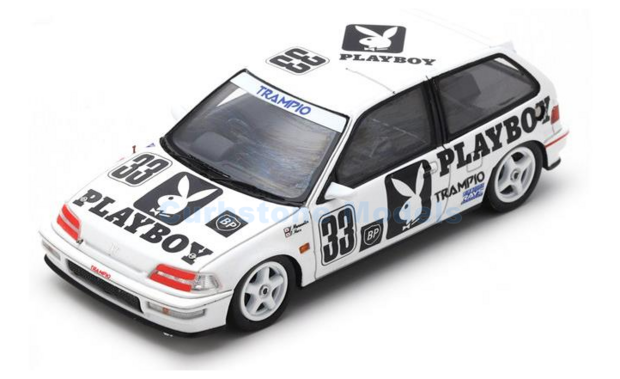 Modelauto 1:43 | Spark S5464 | Honda Civic EF9 1991 #33 - Y.Muramatsu - T.Hara