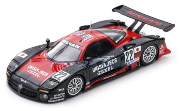 Modelauto 1:43 | Spark S3578 | Nissan R390 GT1 1997 #22 - E.van de Poele - R.Patrese - A.Suzuki