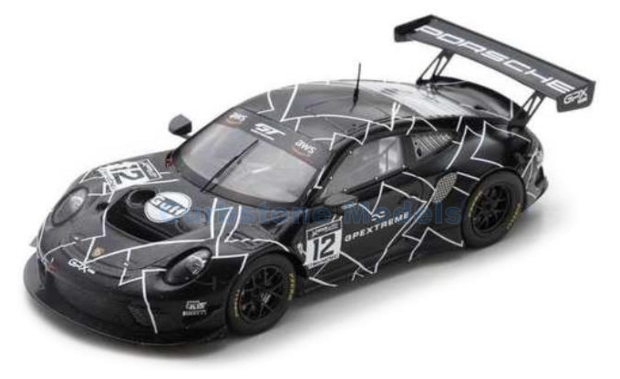 Modelauto 1:43 | Spark SP325 | Porsche 911 GT3 R | GPX Racing 2020 #12