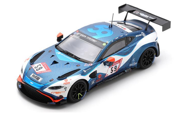 Modelauto 1:43 | Spark SG700 | Aston Martin Vantage AMR GT4 | Garage 59 2020 #59 - C.Goodwin - D.Turner - J.Adam - A.West