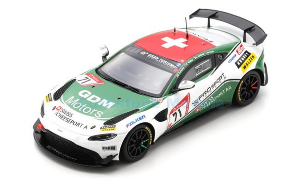 Modelauto 1:43 | Spark SG702 | Aston Martin Vantage AMR GT4 | Prosport-Racing GmbH 2020 #71 - G.Dumarey - N.Verdonck - M.Hess -