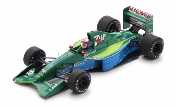 Modelauto 1:43 | Spark S8077 | Jordan 191 Ford 1991 #32 - B.Gachot