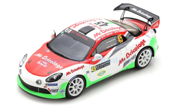 Modelauto 1:43 | Spark S6579 | Alpine A110 Rally RGT 2021 #45 - P.Baffoun - A.Dunand 