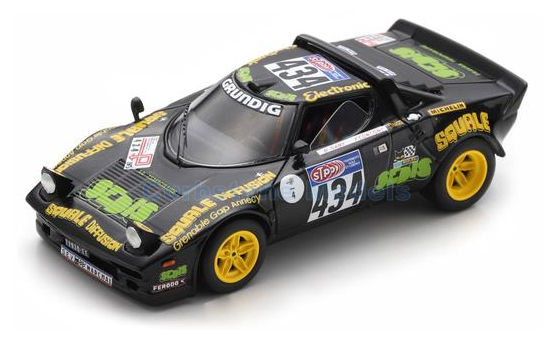 Modelauto 1:43 | Spark S9088 | Lancia Stratos HF Alitalia 1976 #434 - B.Saby - F.Conconi