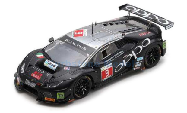 Modelauto 1:43 | Spark SB304 | Lamborghini Huracán GT3 | Target Racing 2018 #9 - B.Delhez - S.Debs  - A.di Folco - S.Costantin