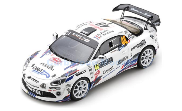 Modelauto 1:43 | Spark S6700 | Alpine A110 Rally WRC 2022 #48 - R.Astier - F.Vauclare