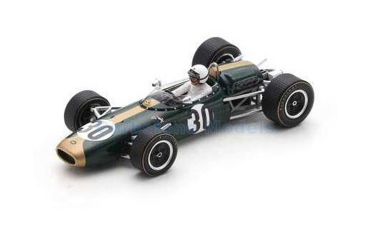 Modelauto 1:43 | Spark S7092 | Brabham BT22 1966 #30 - J.Bonnier