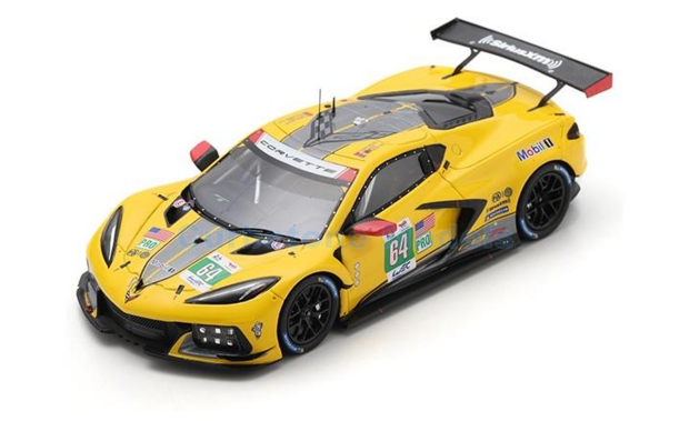 Modelauto 1:43 | Spark S8644 | Chevrolet Corvette C8.R | Corvette Racing 2022 #64 - A.Sims - N.Tandy - T.Milner