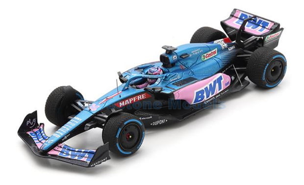 Modelauto 1:43 | Spark S8520 | Alpine F1 A522 2022 #14 - F.Alonso