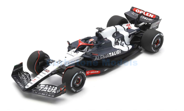 Modelauto 1:18 | Spark 18S886 | Scuderia Alpha Tauri AT04 2023 #21 - N.de Vries