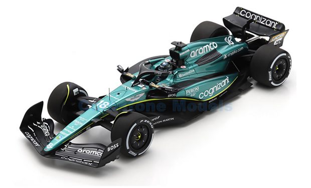 Modelauto 1:18 | Spark 18S891 | Aston Martin AMR23 | Aston-Martin Aramco Cognizant F1 Team 2023 #18