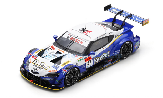 Modelauto 1:43 | Spark SGT031 | Toyota GR Supra | TGR TEAM KeePer TOM`S BANDOH 2022 #37 - S.Fenestraz - R.Miyata