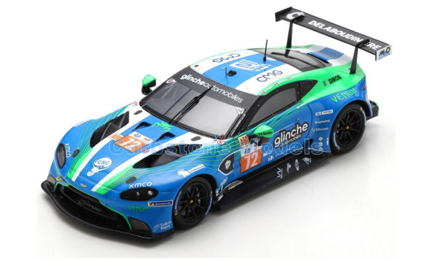 Modelauto 1:43 | Spark S8764 | Aston Martin Vantage AMR | TF Sport 2023 #72 - A.Robin - M.Robin - V.Hasse-Clot