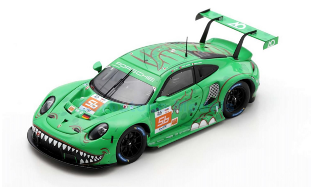 Modelauto 1:43 | Spark S8762 | Porsche 911 RSR | Project 1 AO 2023 #56 - M.Cairoli - P.Hyett - G.Jeannette