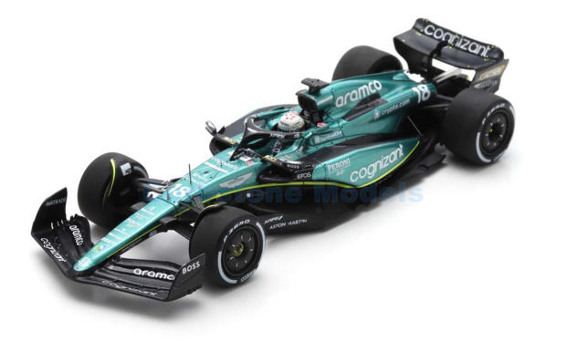 1:43 | Spark S8598 | Aston Martin Aramco Cognizant Formula One Team AMR23 2023 #18 - L.Stroll