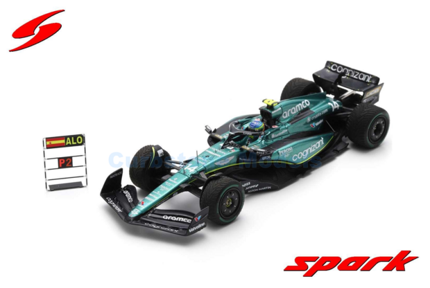 1:43 | Spark S8924 | Aston Martin Aramco Cognizant Formula One Team AMR23 2023 #14 - F.Alonso