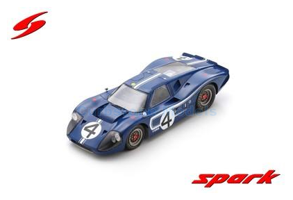 Modelauto 1:18 | Spark 18S683 | Ford GT40 MK IV 1967 #4 - D.Hulme - L.Ruby