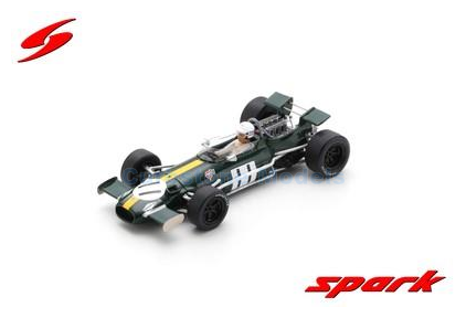 Modelauto 1:43 | Spark S8318 | Brabham BT26A 1969 #11 - J.Brabham