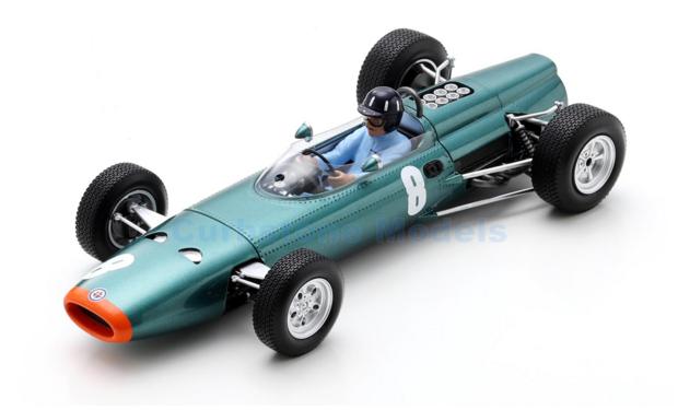 Modelauto 1:18 | Spark 18S713 | BRM P261 1964 #8 - G.Hill