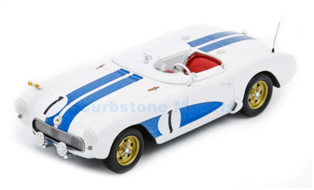 Modelauto 1:43 | Spark US180 | Chevrolet Corvertte C1 1956 #1 - J.Fitch - W.Hansgen