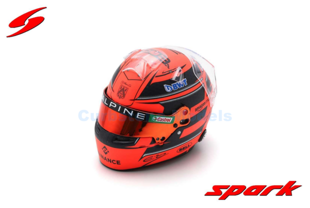 Modelauto 1:5 | Spark 5HF138 | Bell Helmet | Alpine 2024 #31 - E.Ocon