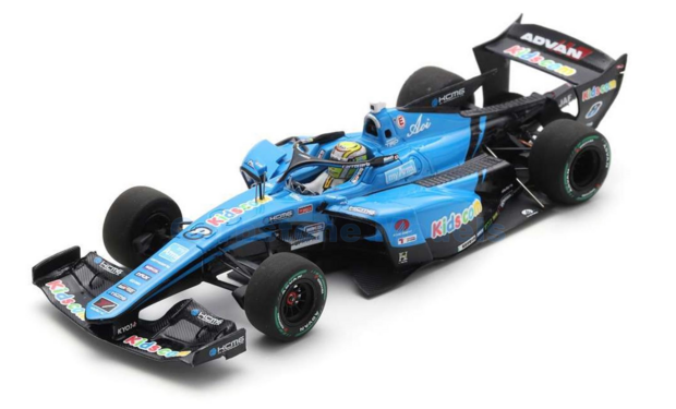 Modelauto 1:43 | Spark SFJ028 | Dallara SF23 Toyota | Kids Com Team KCMG 2024 #8 - N.Fukuzumi 