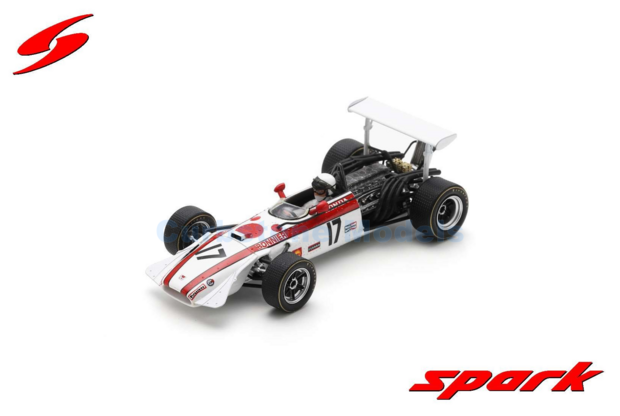 Modelauto 1:43 | Spark S6226 | Honda Racing RA301 1968 #17 - J.Bonnier